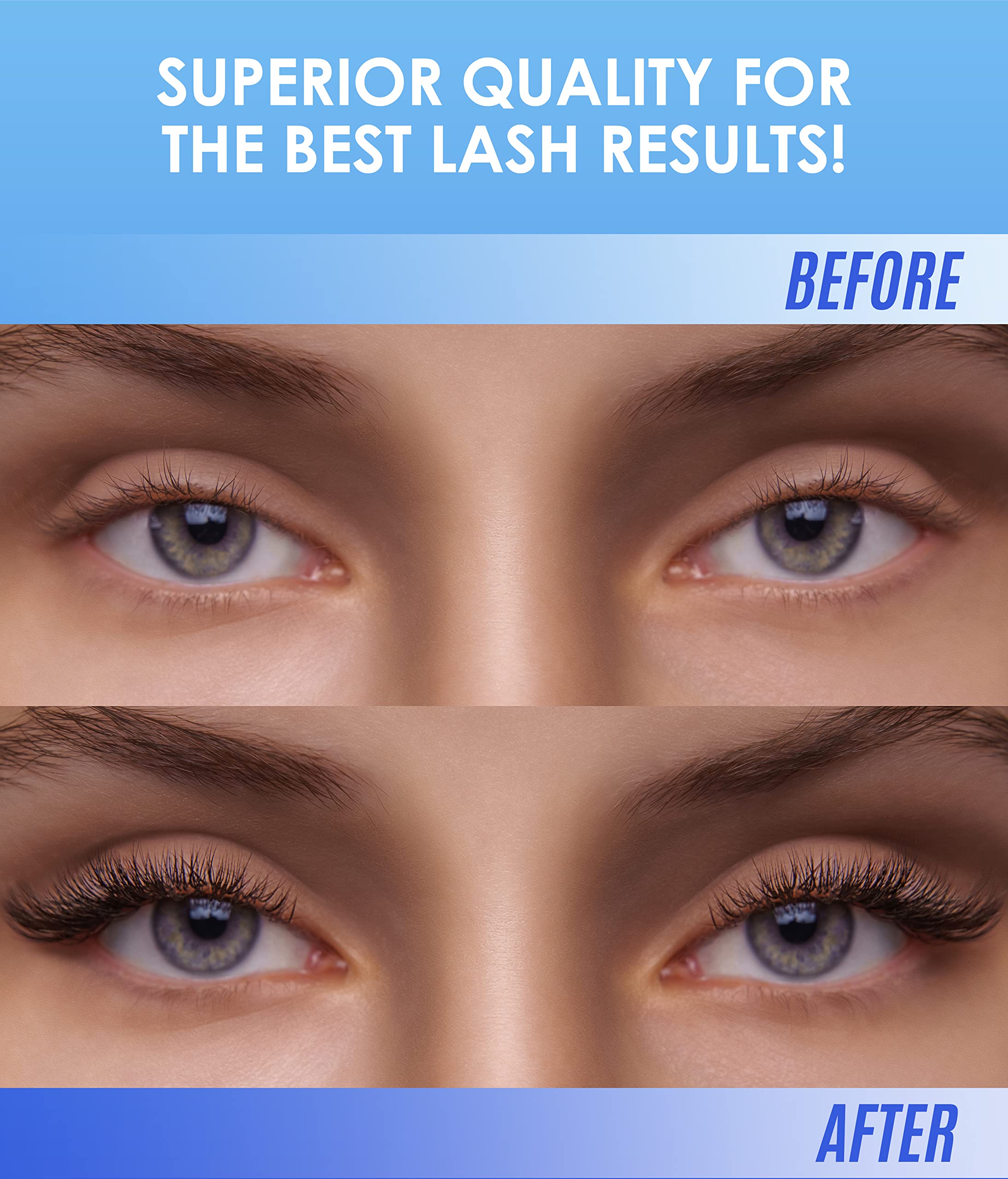 STACY LASH opening-date sticker illustrates freshness tracking for best results.