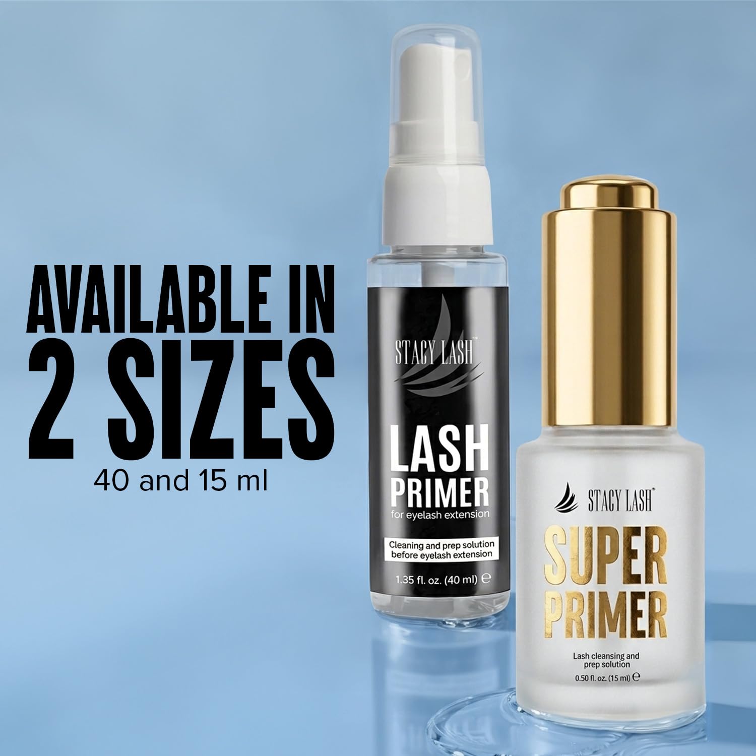 Stacy Lash Primer in a professional lash supplies kit