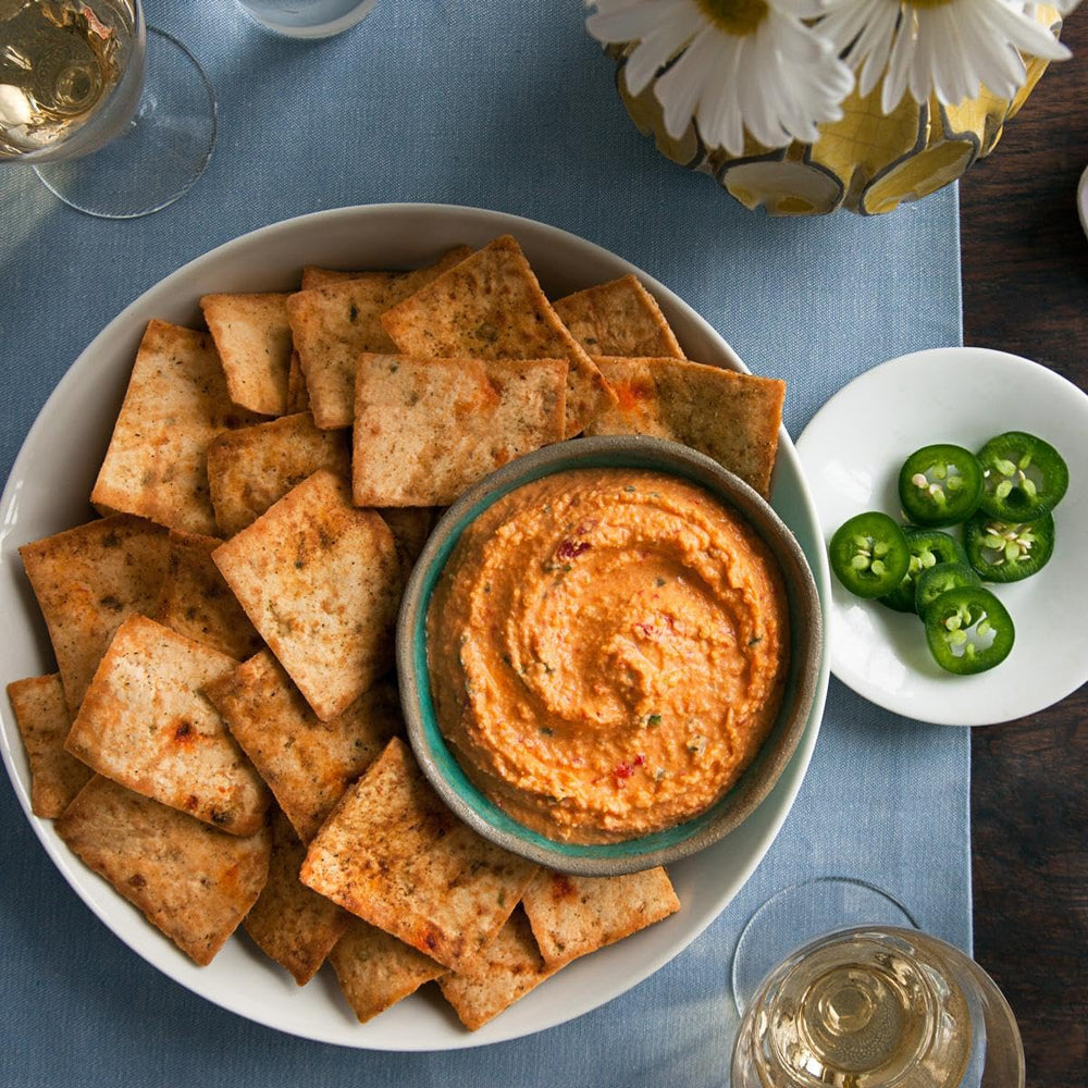 Family-friendly Stacy’s pita chips for snack time and movie nights.