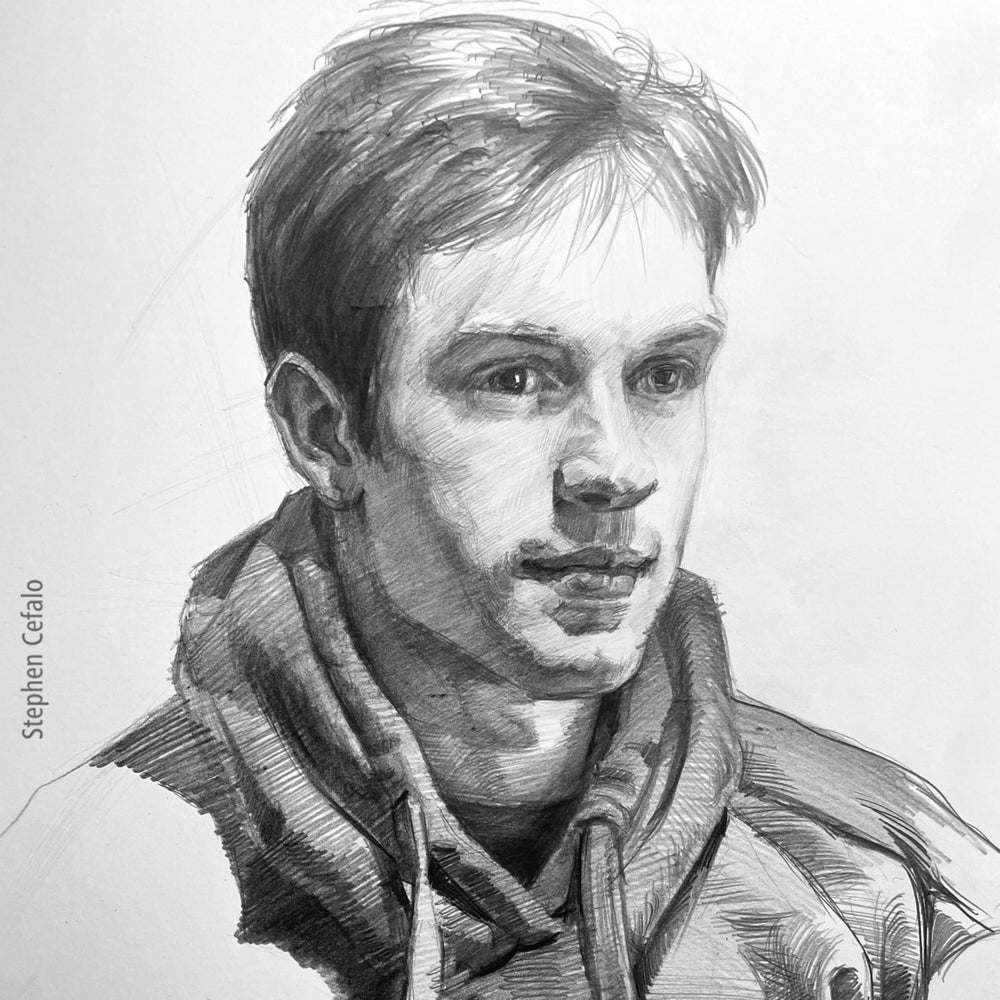 STAEDTLER Mars Technico in-use sketchbook demonstrates smooth line work