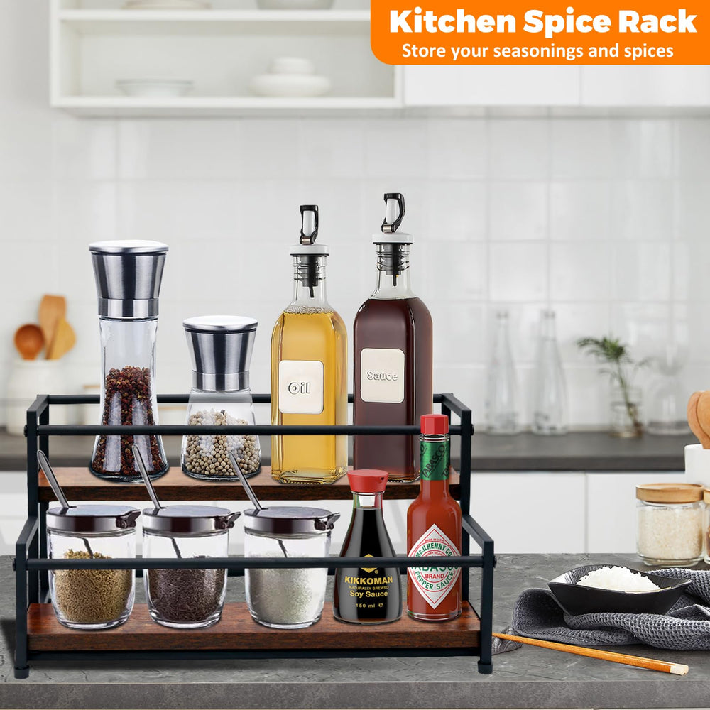 STAEVER Countertop Display Unit adds rustic charm to any space
