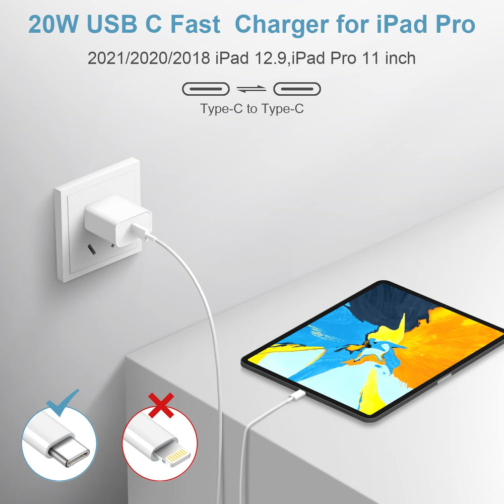 STAKYCET six-foot USB-C cable offers flexible charging at home or on the go.