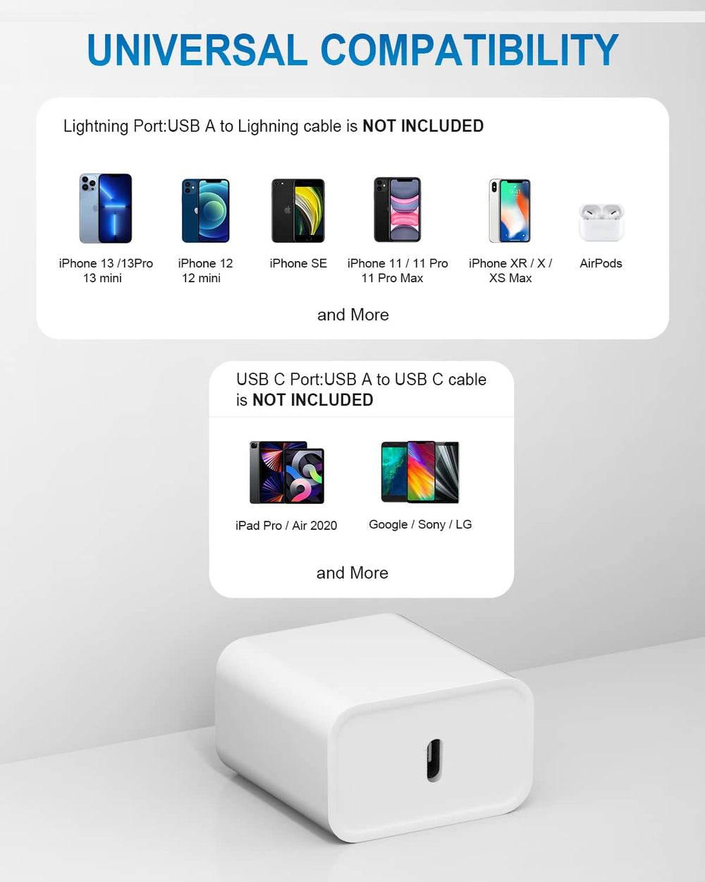 STAKYCET compact, travel-ready charger design for on-the-go charging.