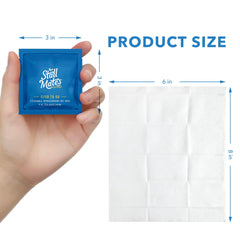 Stall Mates flushable wipes packaging highlighting septic safety and easy disposal.