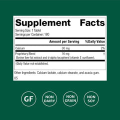 Standard Process Antronex tablets close-up showing uniform gluten-free capsules.