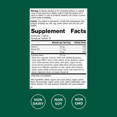 Ferrofood capsules close-up highlighting iron and vitamin B12