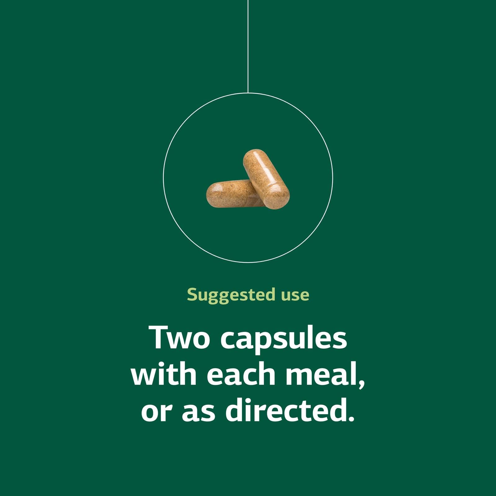 Ingredient list featuring vitamins A, C, E and minerals.