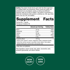 Min-Chex capsules closeup easy non-dairy daily supplement