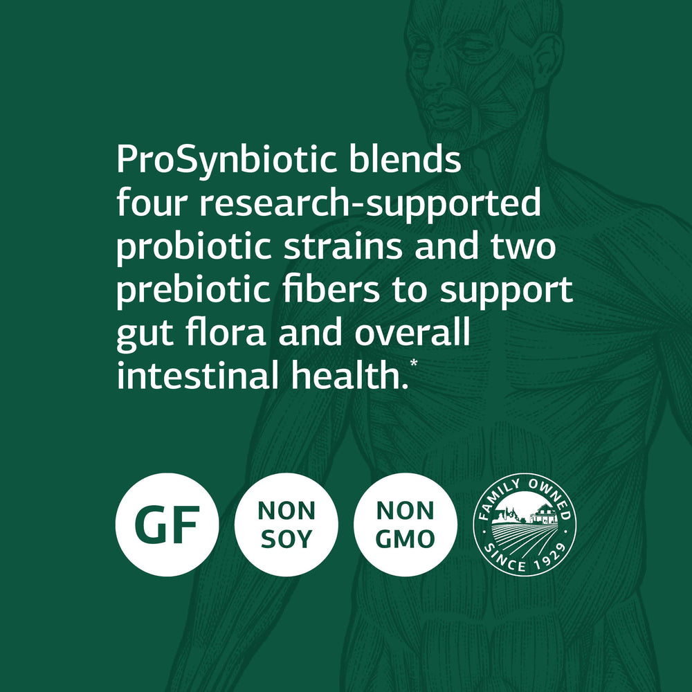 Standard Process ProSynbiotic packaging box showing vegetarian formula.
