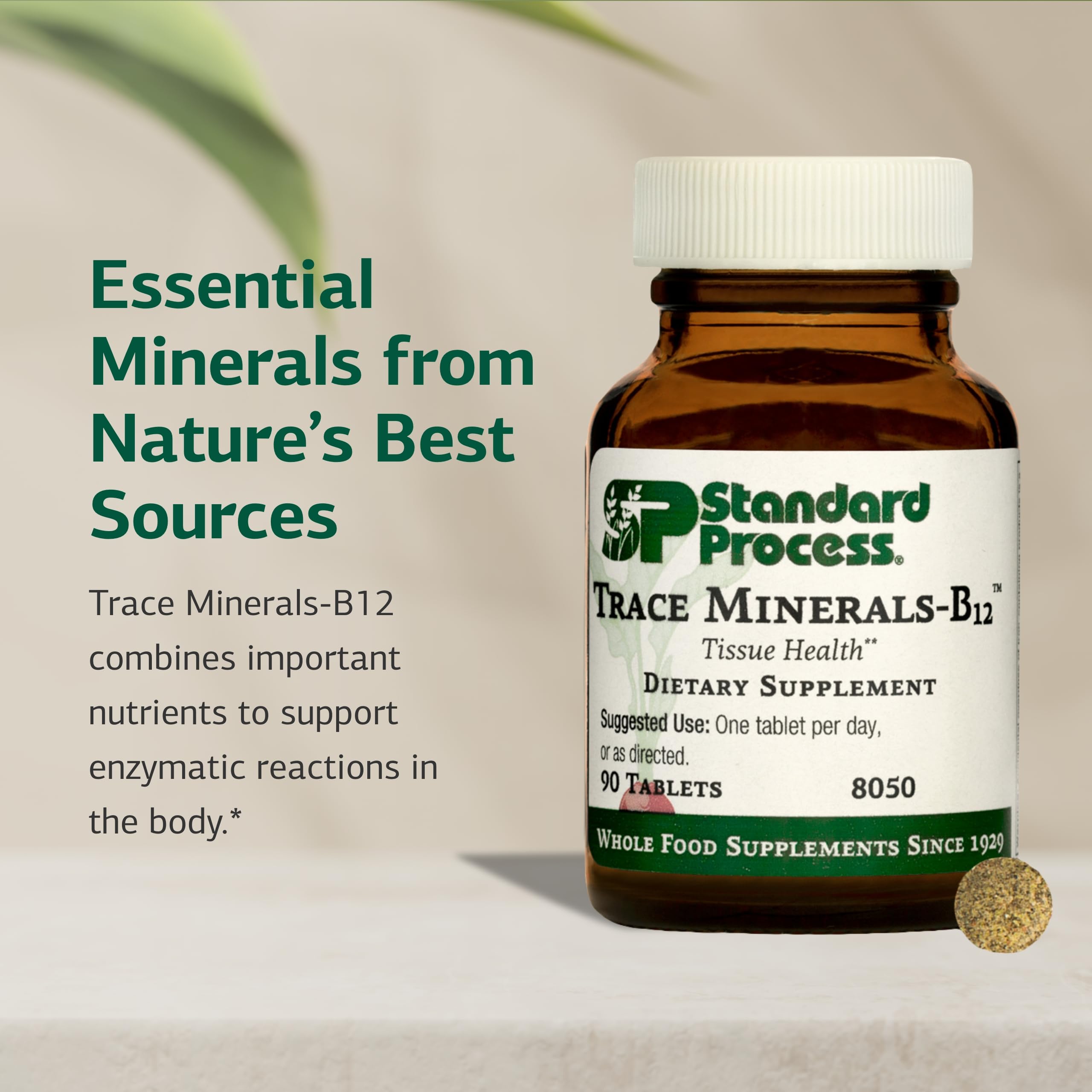Tablets contain iodine zinc and copper essential minerals