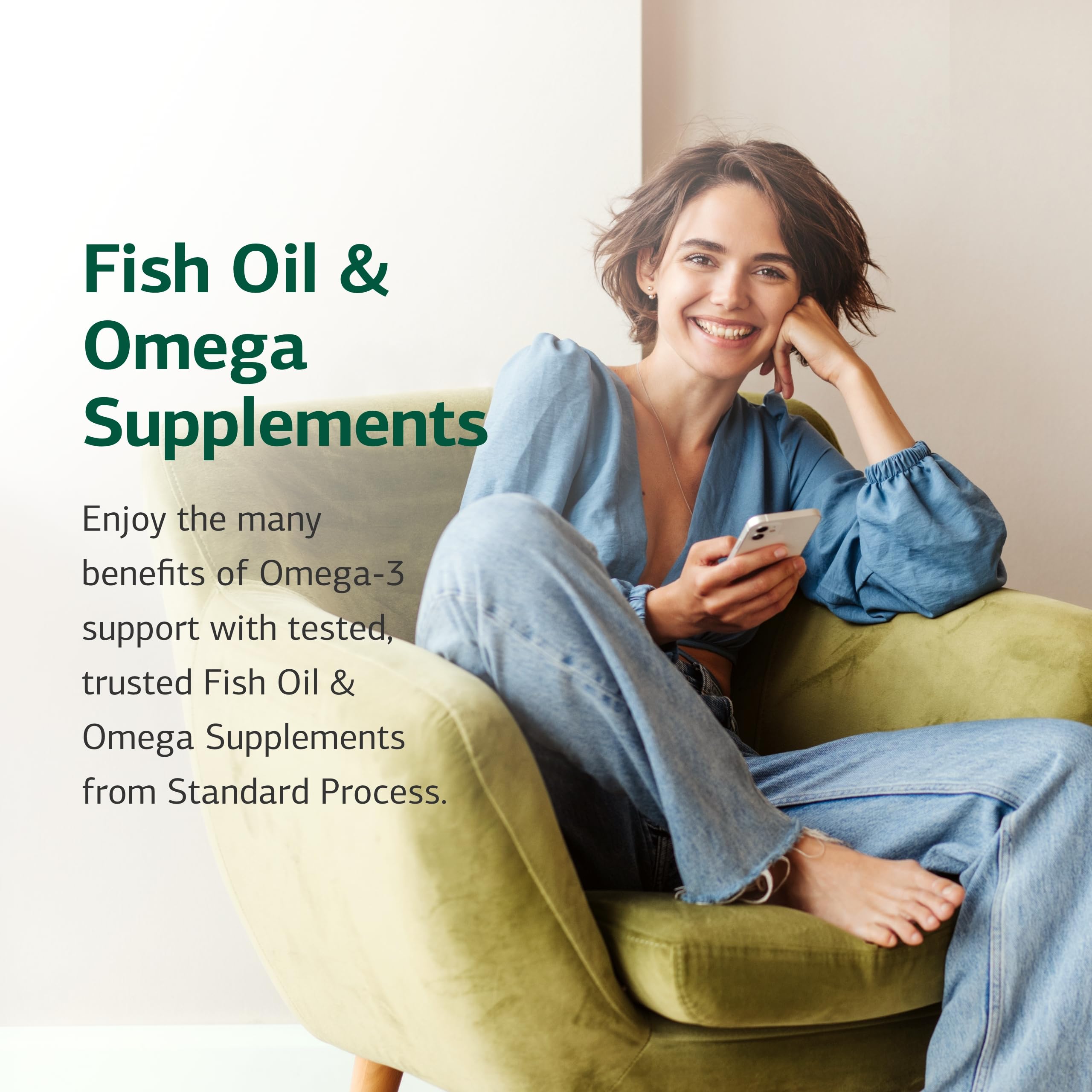 Standard Process Tuna Omega-3 Oil eye health emphasis supports clarity.