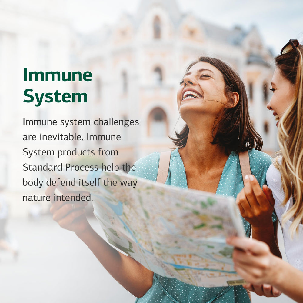 Standard Process Zinc Complex dairy-free icon highlighting allergen-friendly formula.
