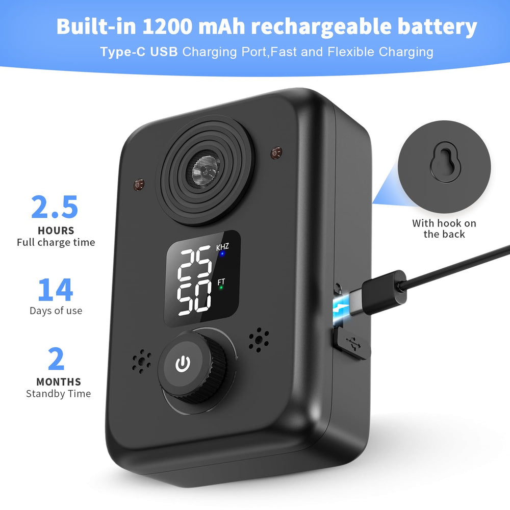 Stanwis 3-modes rechargeable deters barking without harm