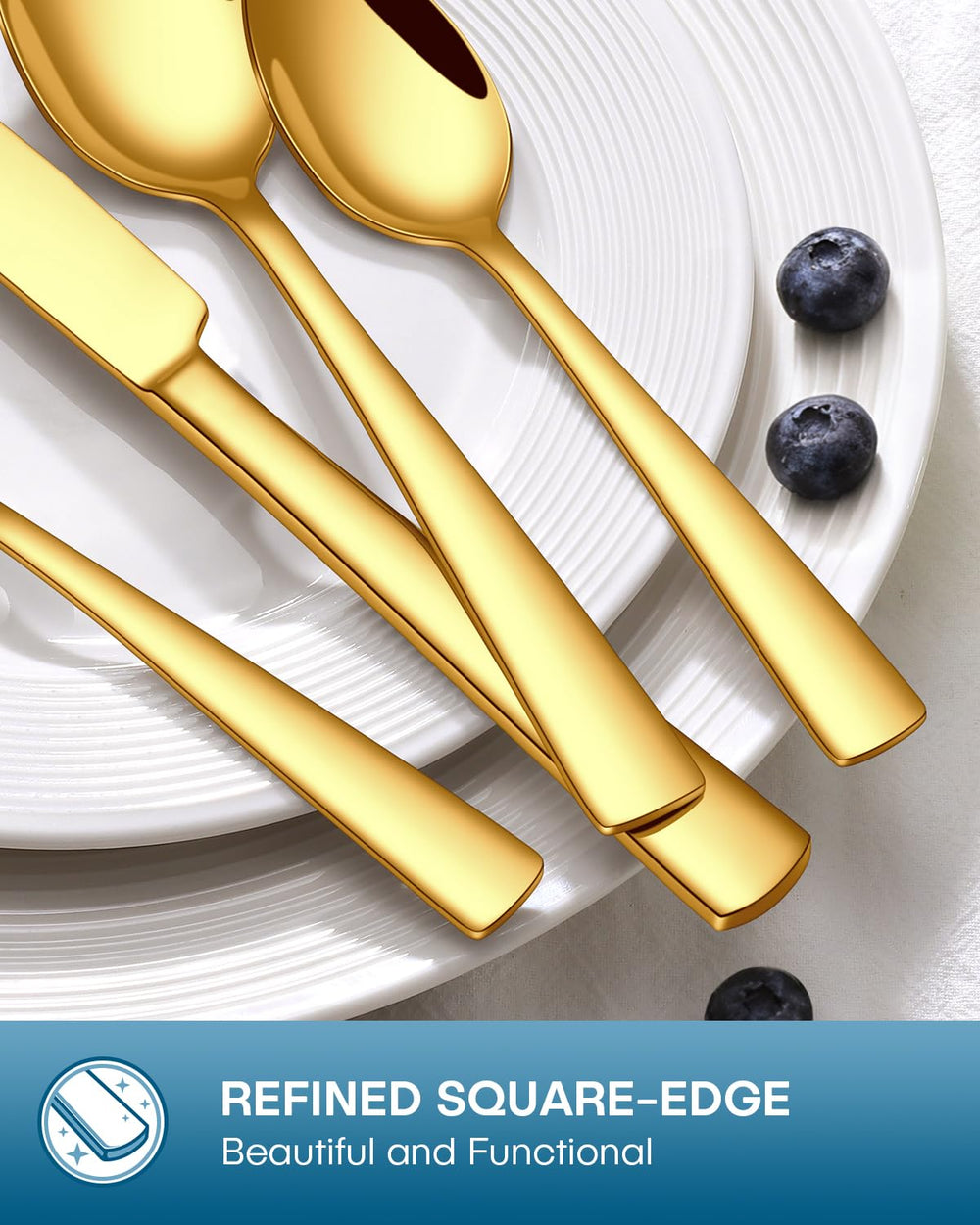 Stapava dishwasher-safe stainless steel silverware for easy care
