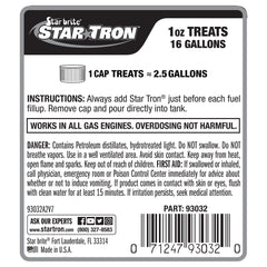 STAR BRITE Star Tron label highlights enzyme technology for cleaner starts.