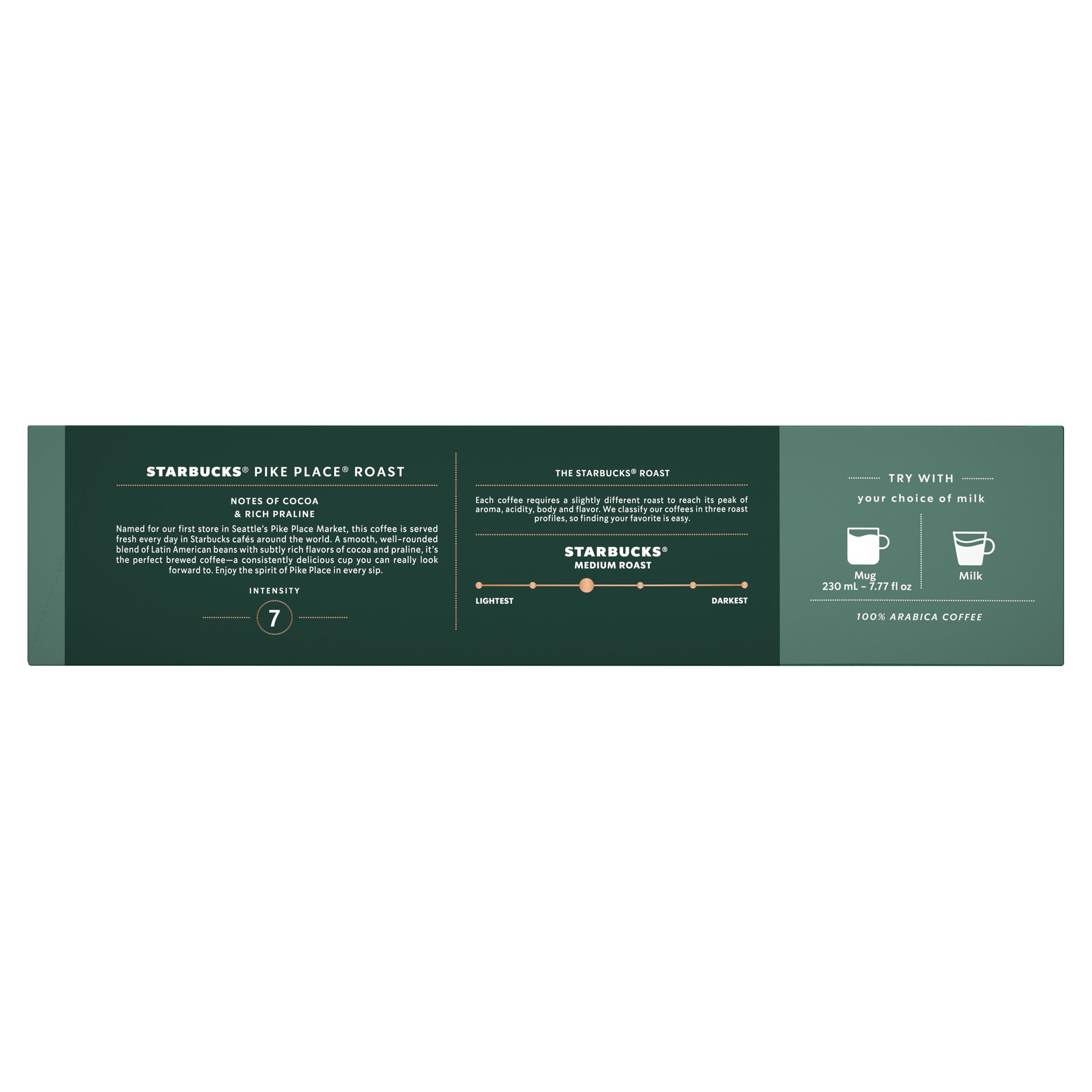 100 percent Arabica beans cue high quality and smooth cup characteristics.