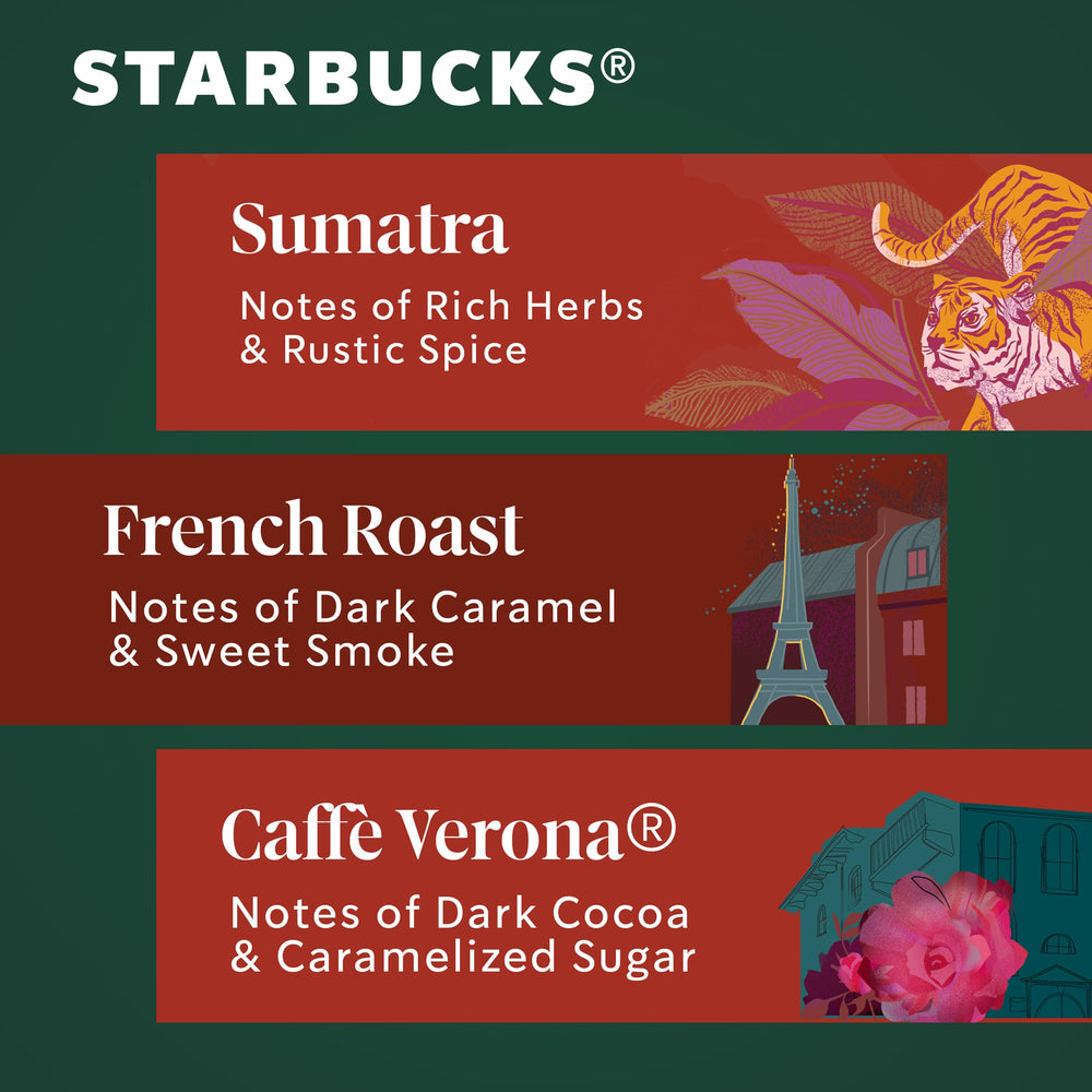 Starbucks brew setup image illustrating hot coffee preparation and versatile serve.