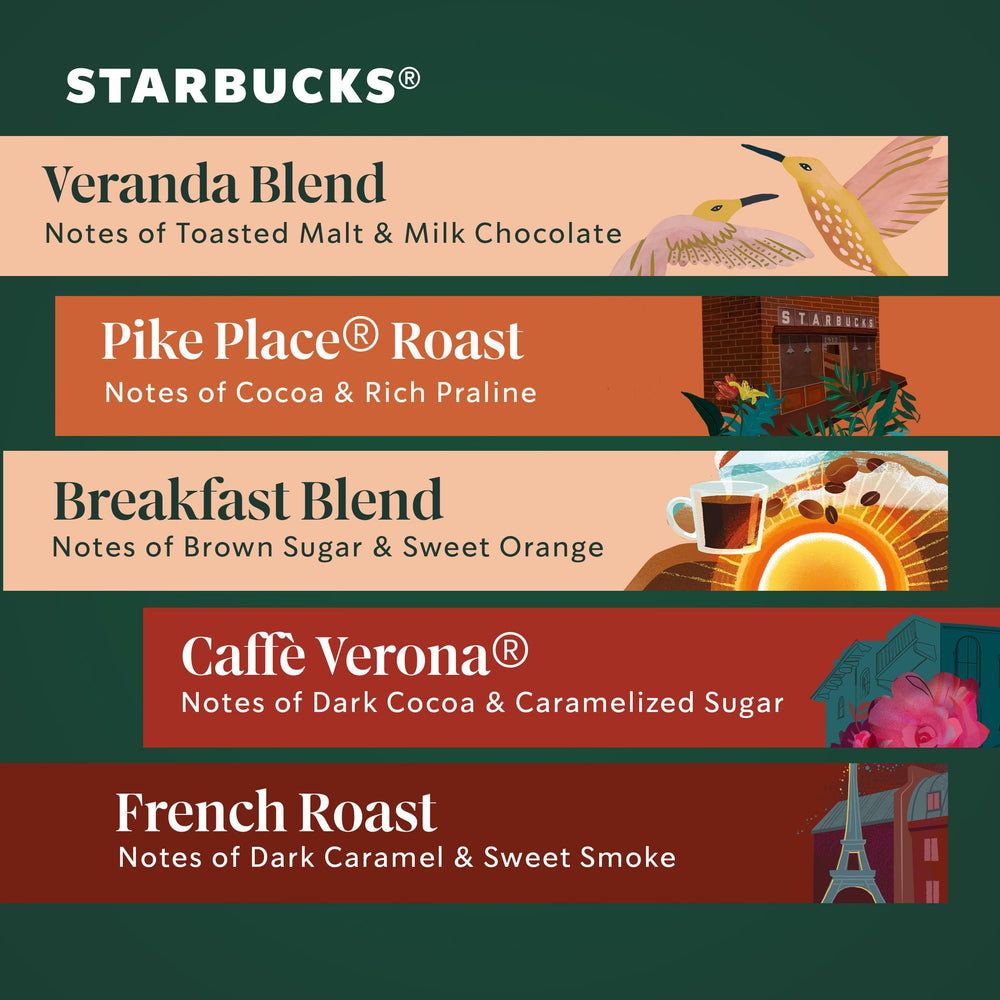 Starbucks Caffè Verona pod, rich velvety cocoa profile.