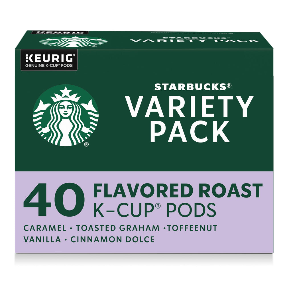 Starbucks Caramel flavored K-Cup pod delivering buttery, smooth notes for easy mornings.