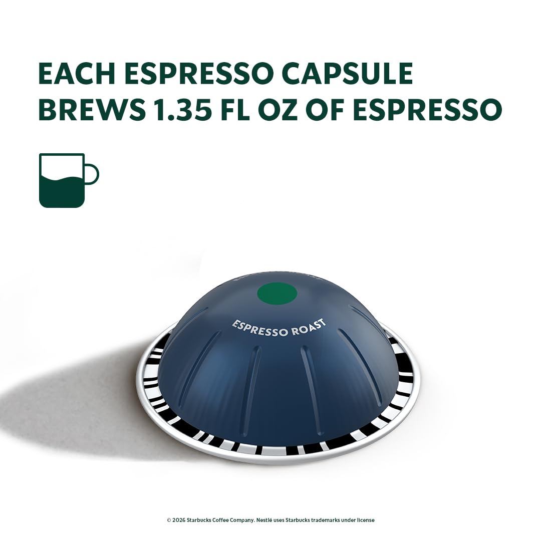 Starbucks dark roast aroma hints with caramelized sugar notes for rich crema.