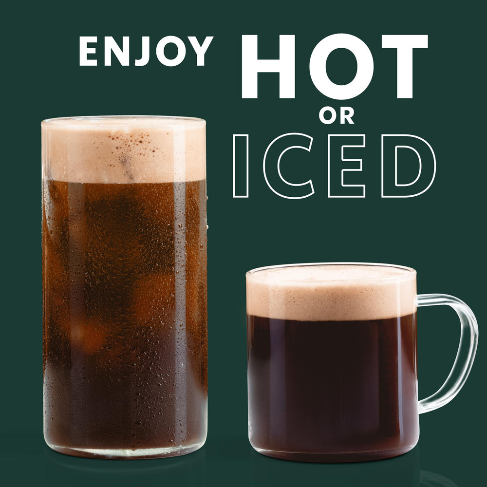 Starbucks Crema Collection Salted Caramel cup with creamer for creamy enhancement.