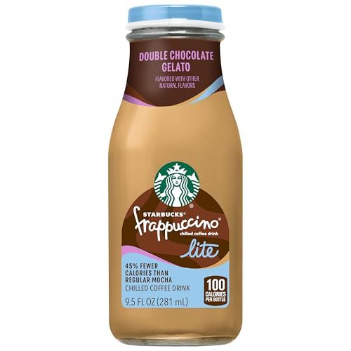 Starbucks Frappuccino Lite chocolate gelato served cold for dessert-like indulgence