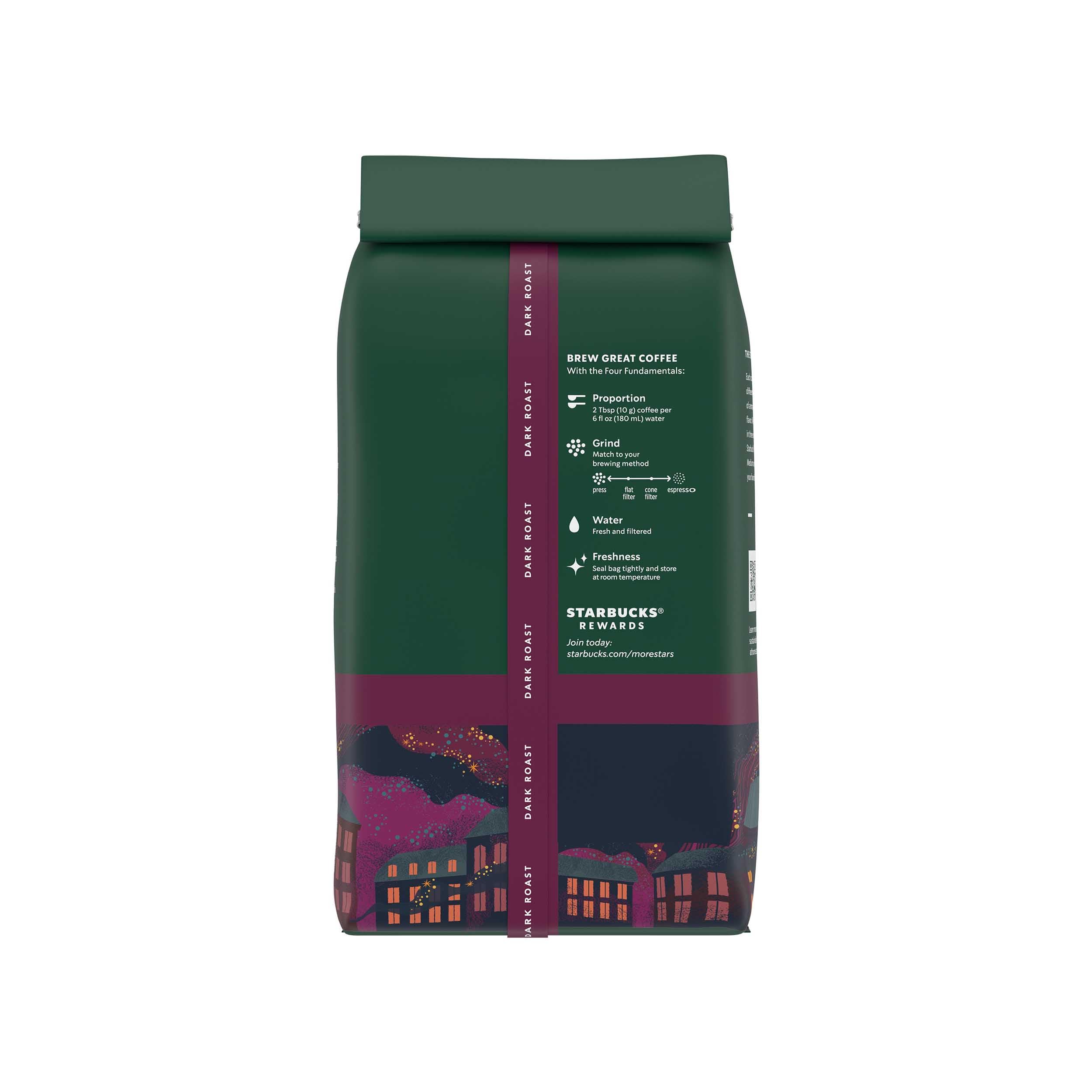 Starbucks French Roast bag and mug ready for daily ritual
