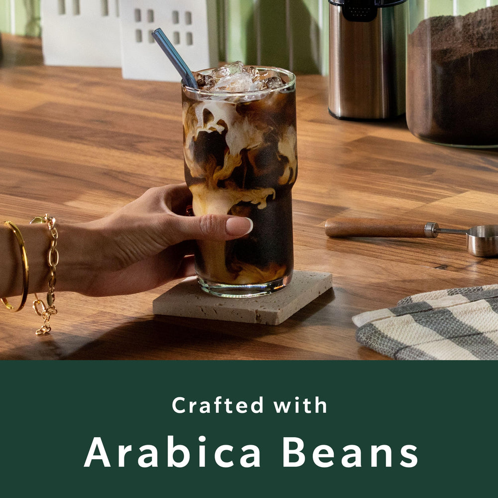 Starbucks French Roast cup ready for a dark, flavorful black coffee experience.