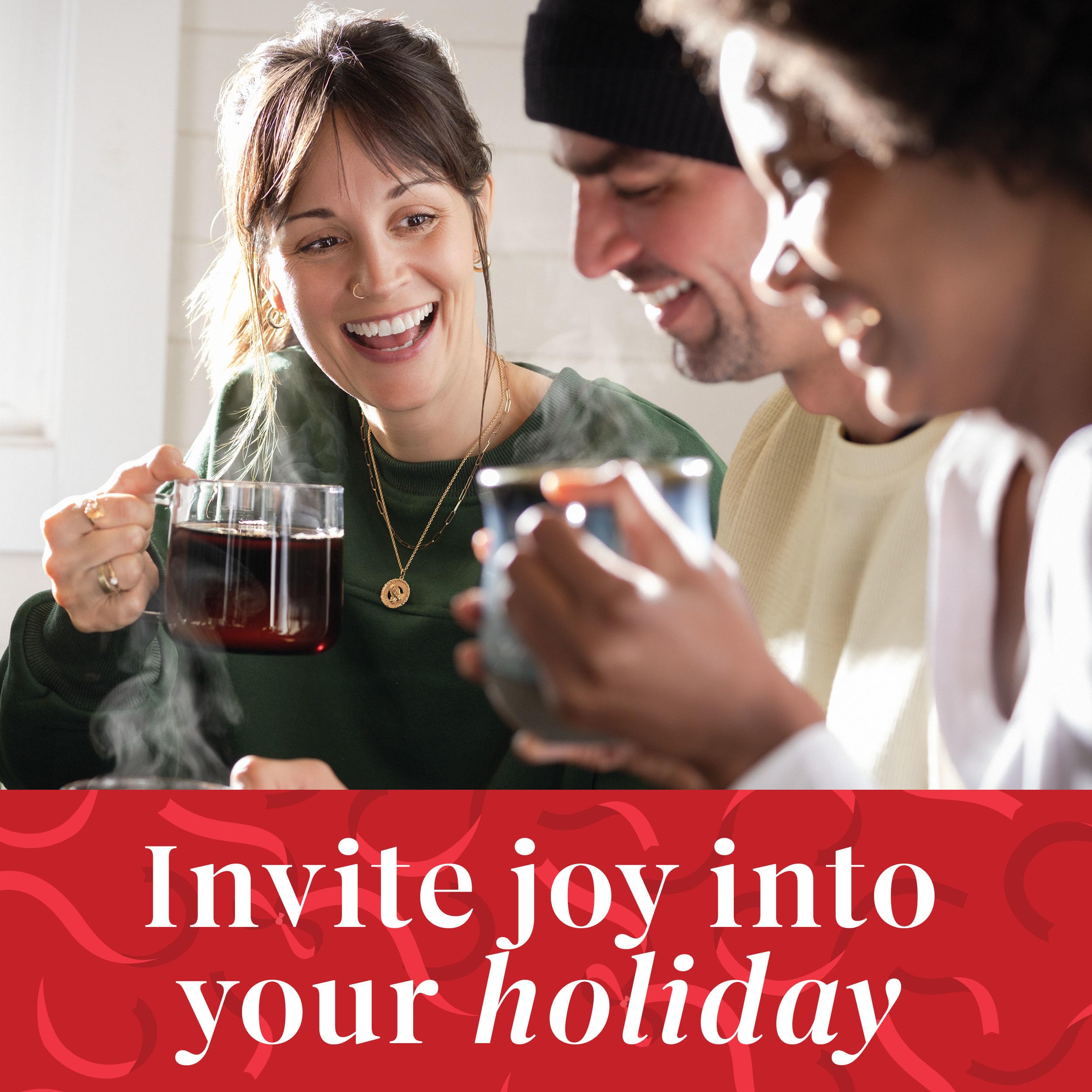 Holiday gift-ready Starbucks Peppermint Mocha packaging