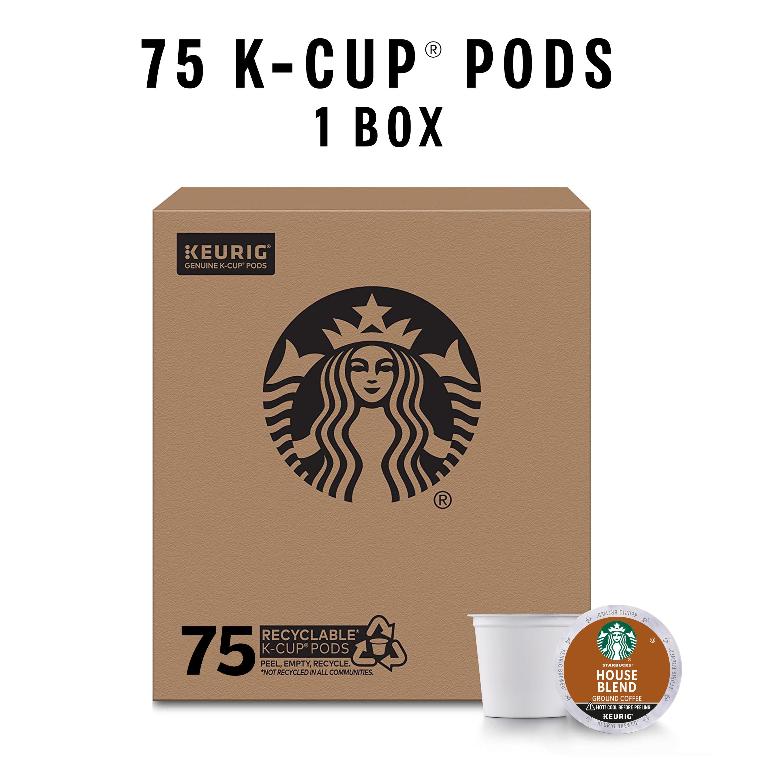 Starbucks House Blend aroma cup highlighting balanced notes