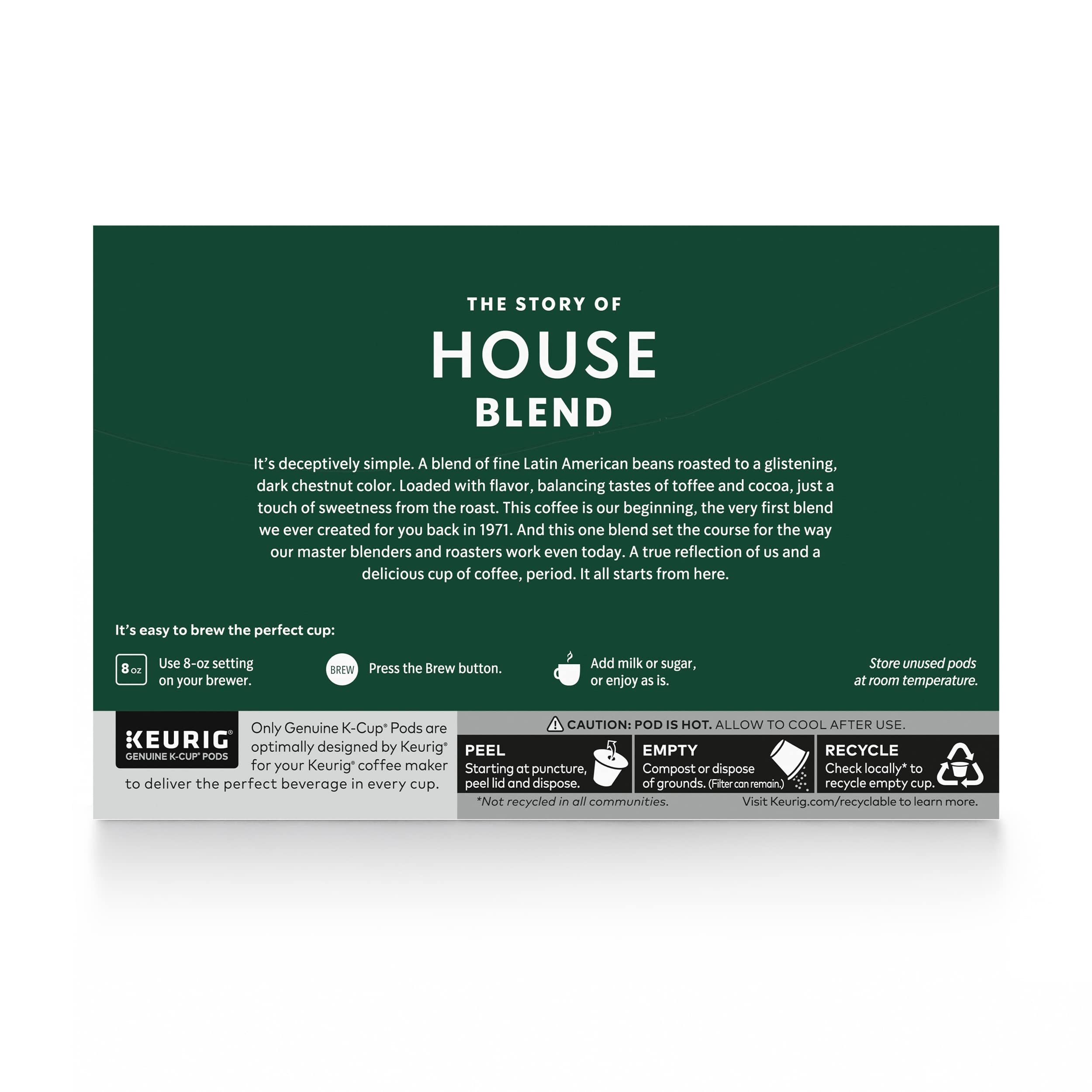 Starbucks House Blend morning routine with comforting cup.