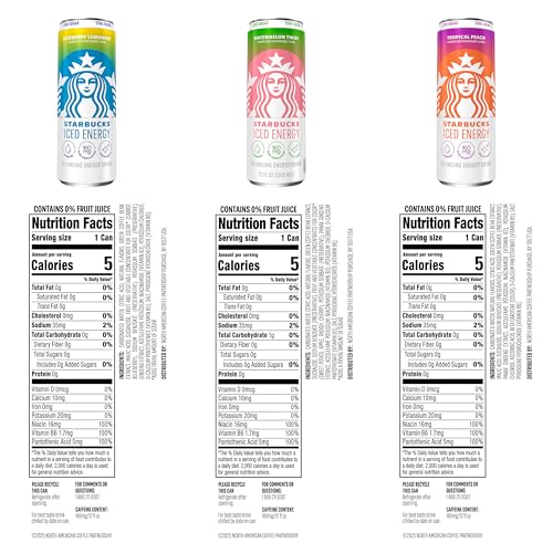 Starbucks Iced Energy Watermelon Twist can for a zero sugar pick-me-up