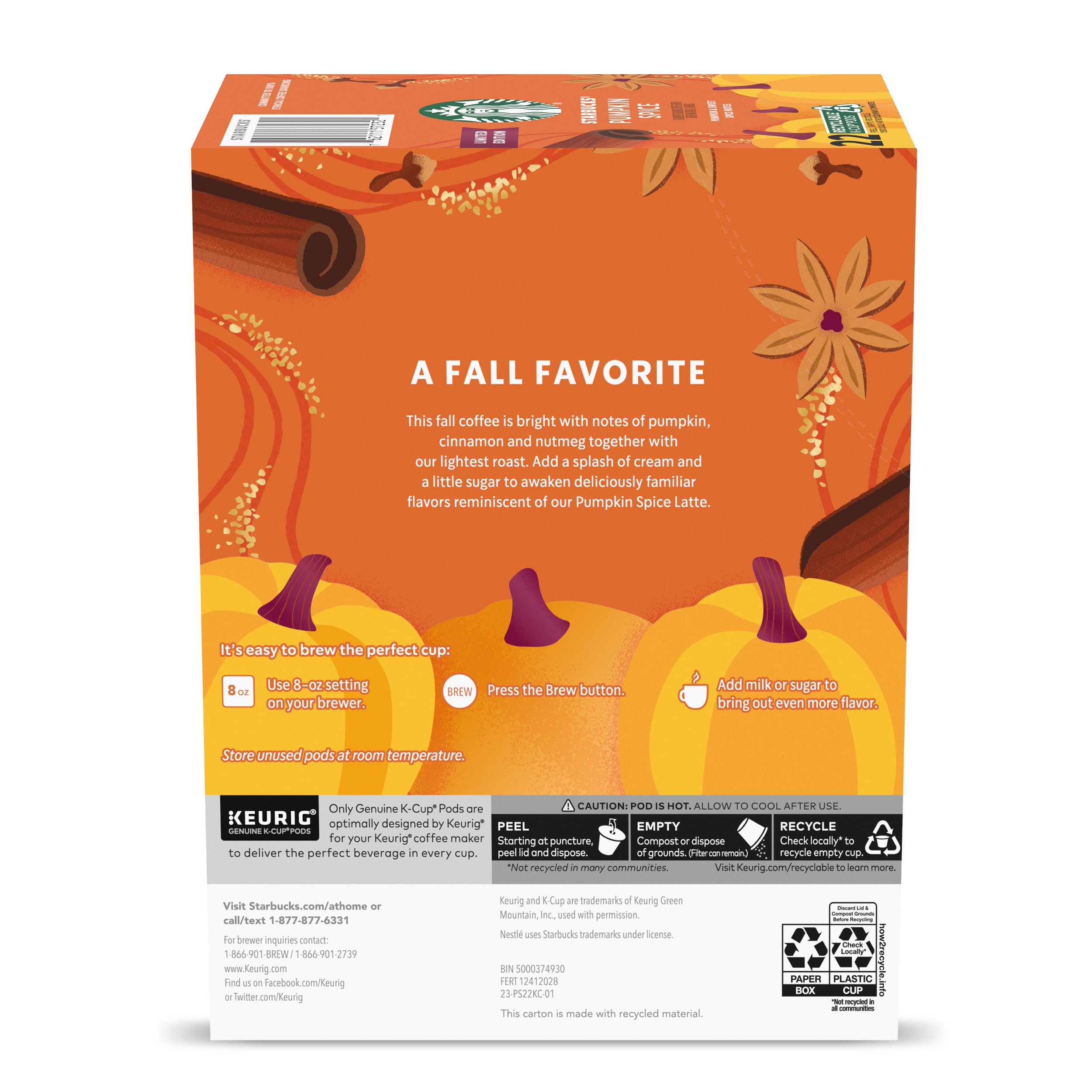 Starbucks K-Cup dispensing morning scene showcases fast, enjoyable coffee ritual.