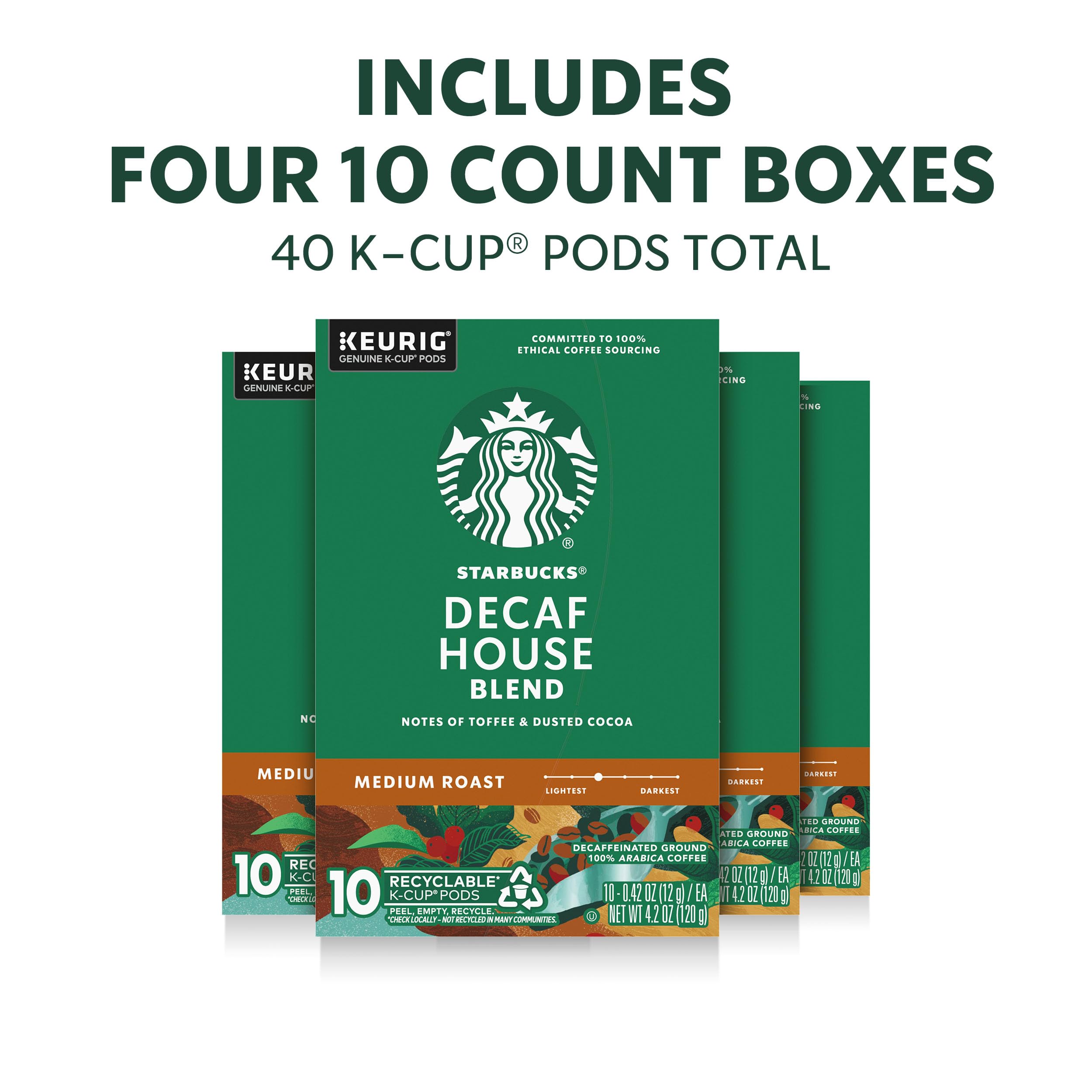 Starbucks Keurig-compatible pods for quick, mess-free coffee