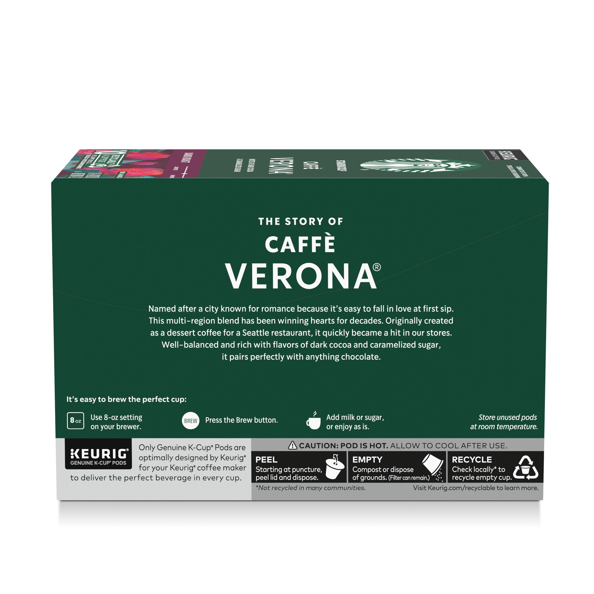 Starbucks logo on packaging conveying familiar quality and flavor.