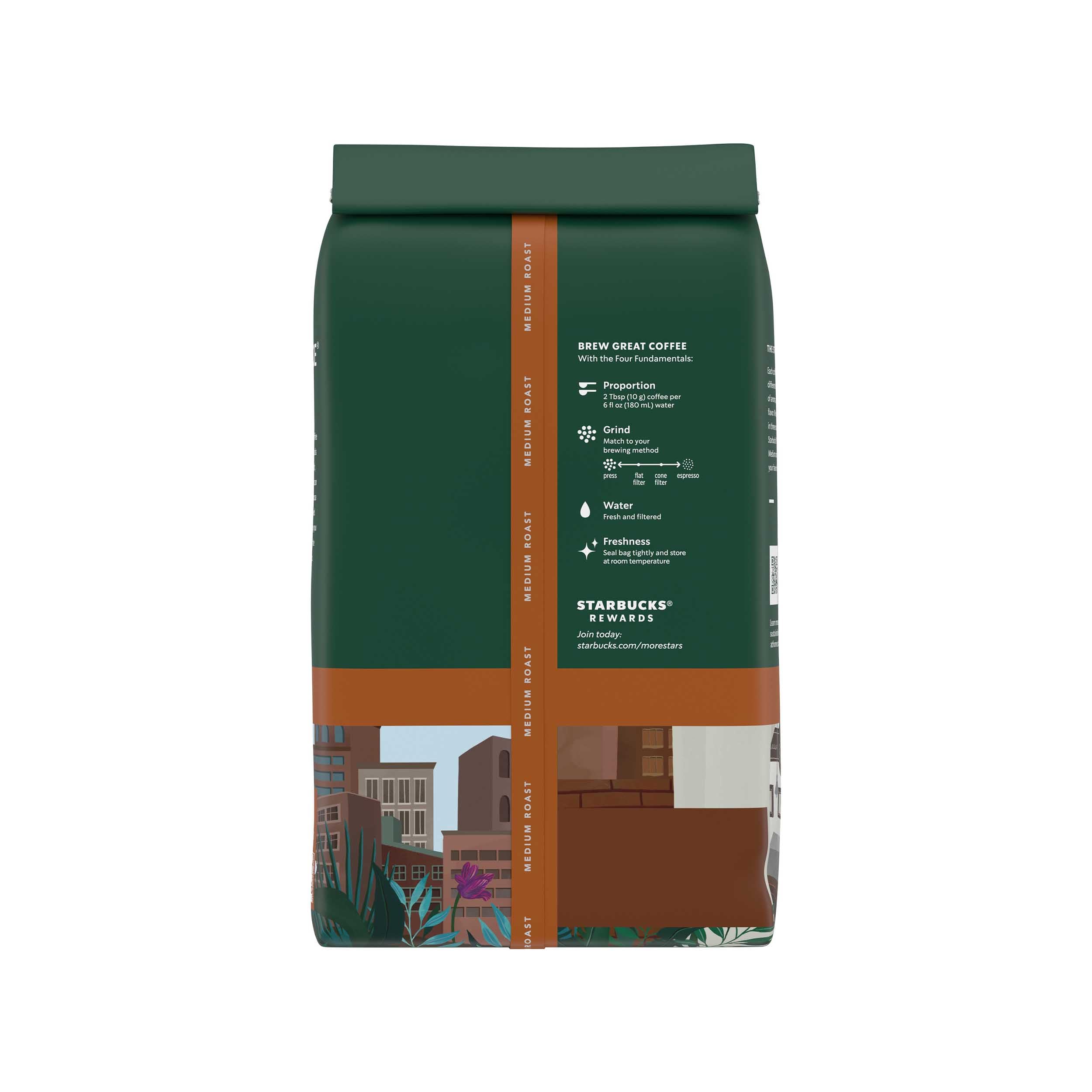 Starbucks Pike Place 28 oz packaging with label and seal.