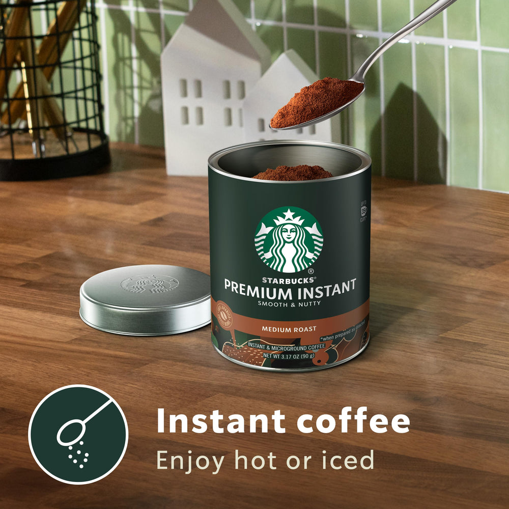 Stirred into hot water for a smooth, café-style cup at home.