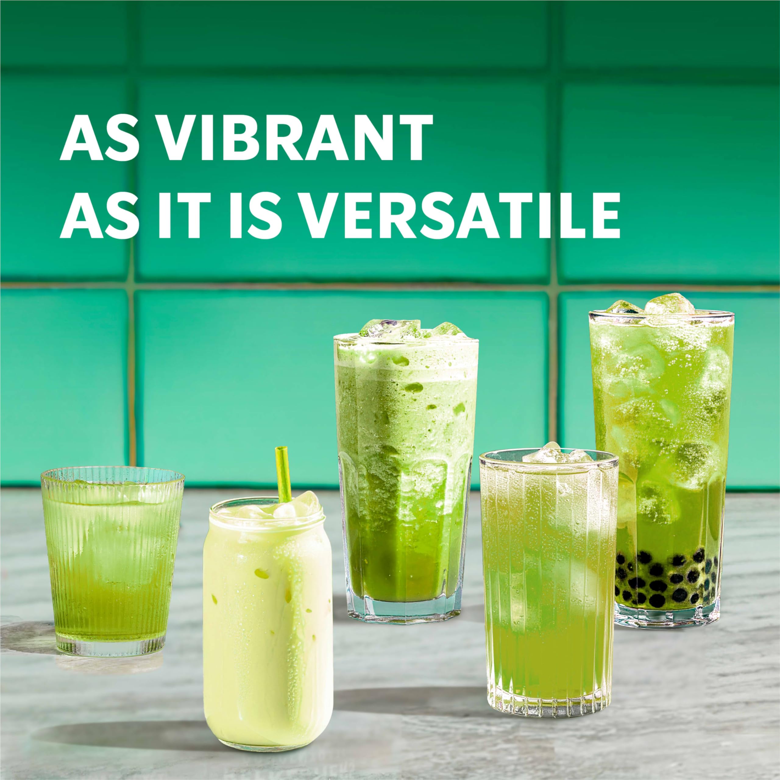 Concentrate blended into coconut milk for a creamy twist