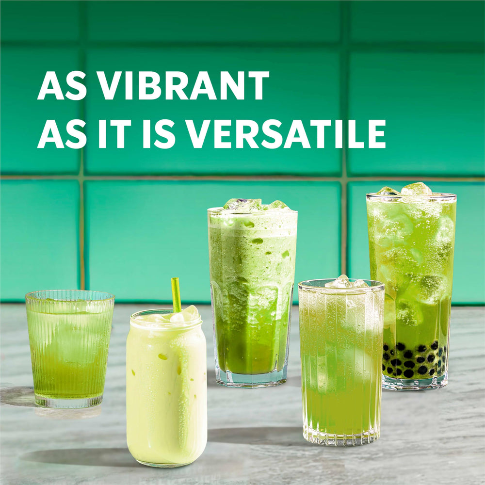 Concentrate blended into coconut milk for a creamy twist