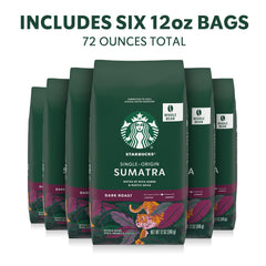 Starbucks Sumatra aroma with earthy notes for rich coffee.