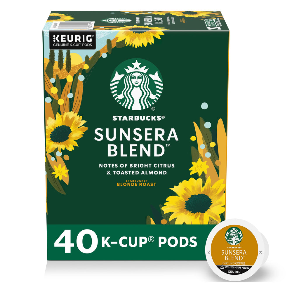 Starbucks Sunsera Blend pods box for quick, consistent mornings.