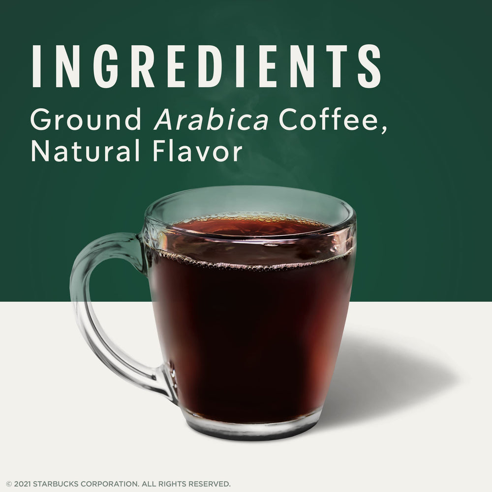 Starbucks Toffeenut K-Cup pods brewing for a rich cup