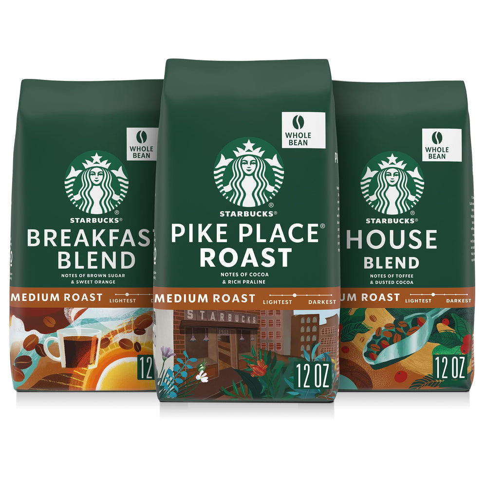 Starbucks Breakfast Blend 12oz bag for easy home brewing with bright citrus notes