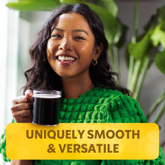 Starbucks Vertuo brewing image promoting a balanced 7.8 oz cup.