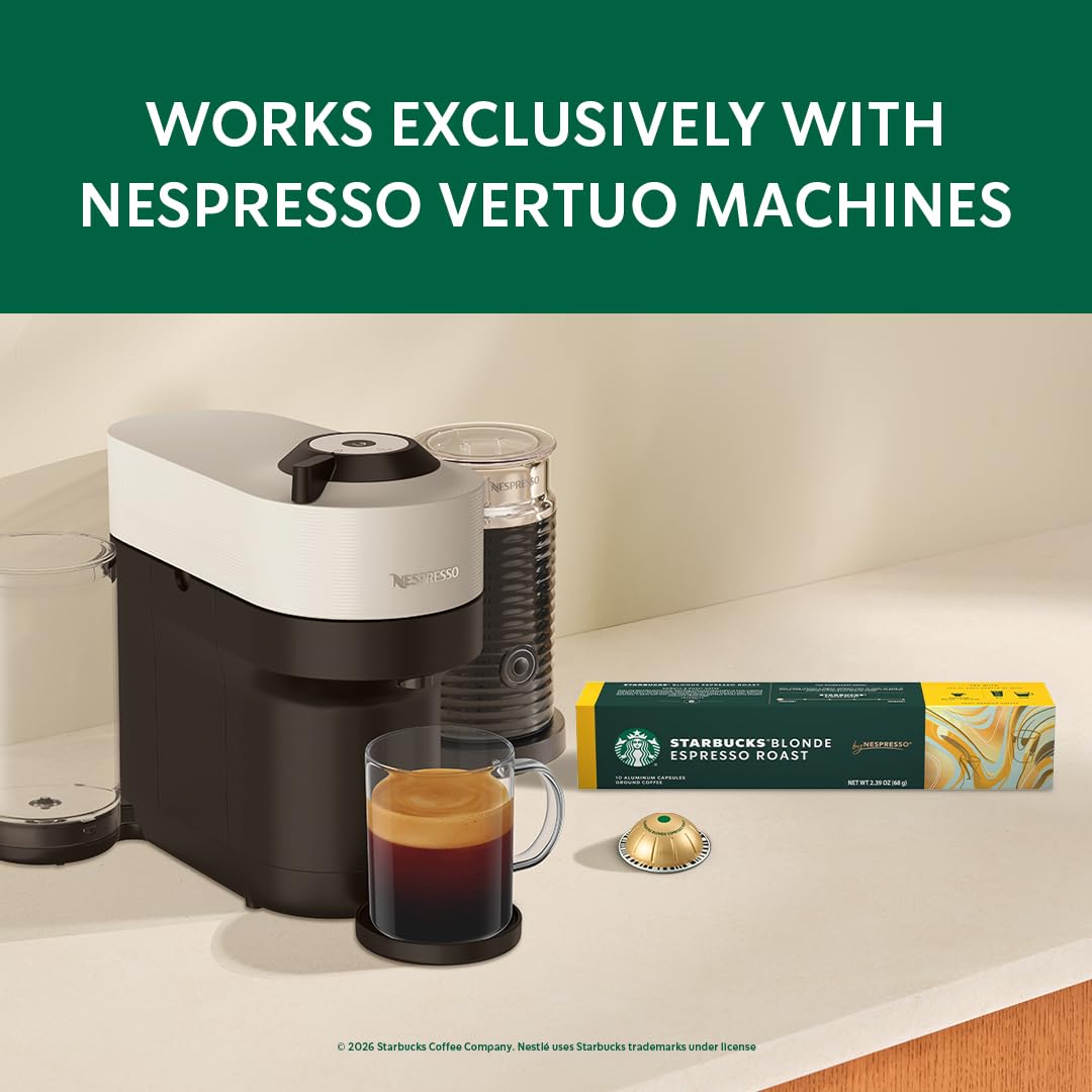 VertuoLine compatibility enables seamless brewing with your machine
