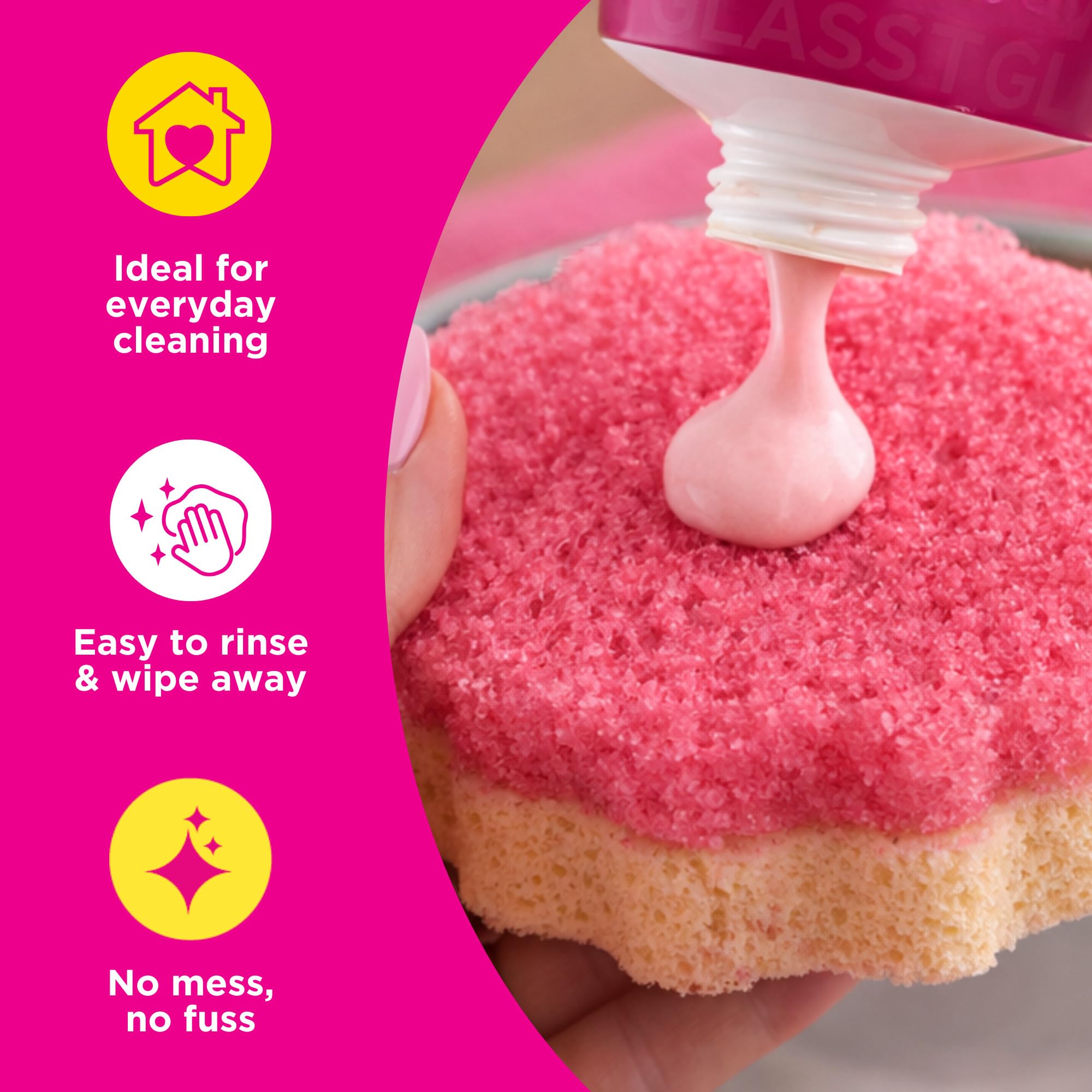 Stardrops The Pink Stuff cleans sinks with easy rinse and bright results