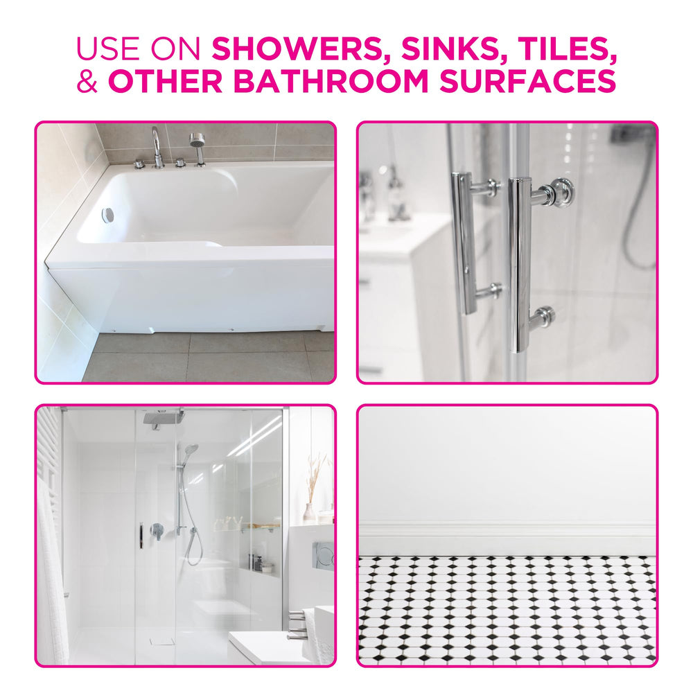 Stardrops Pink Stuff spray application saves time with no-rinse formula