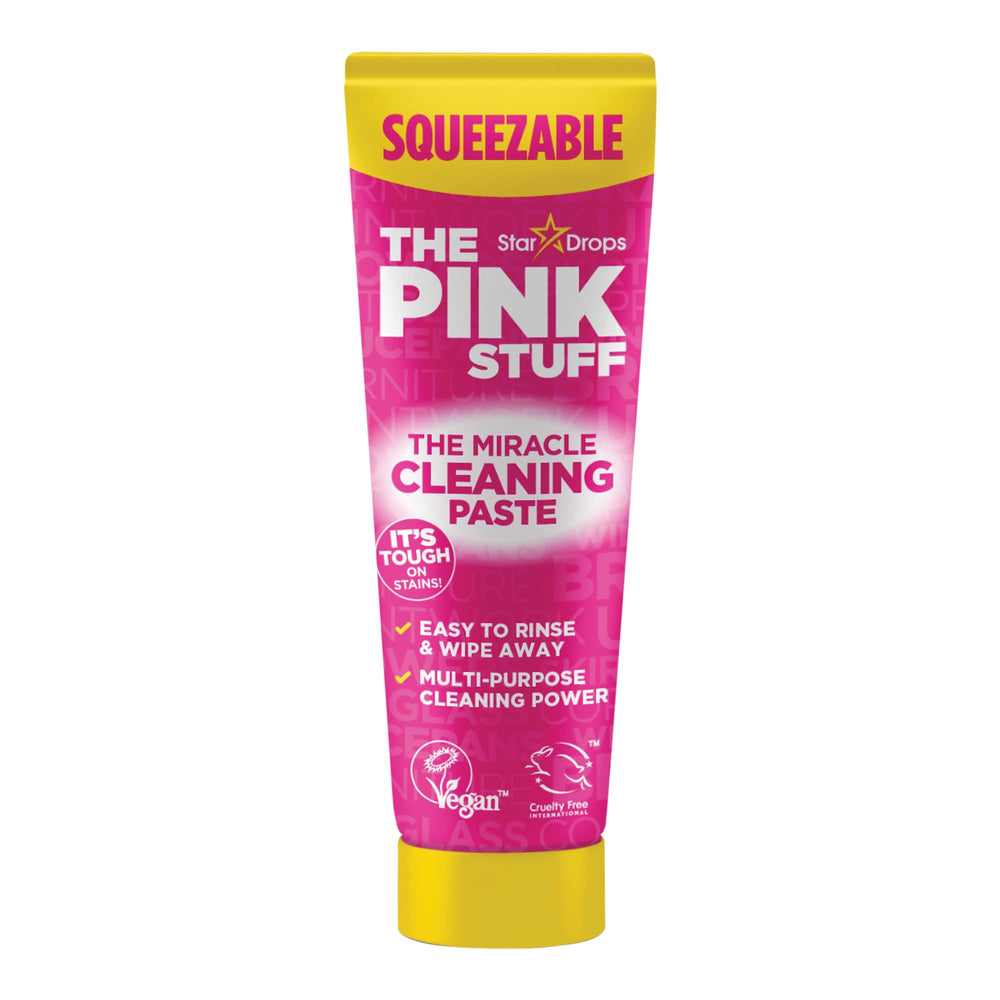 Stardrops The Pink Stuff squeezable tube enables precise, mess-free cleaning on grime