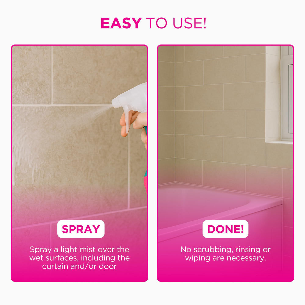 Stardrops Pink Stuff delivers streak-free shine on bathroom surfaces