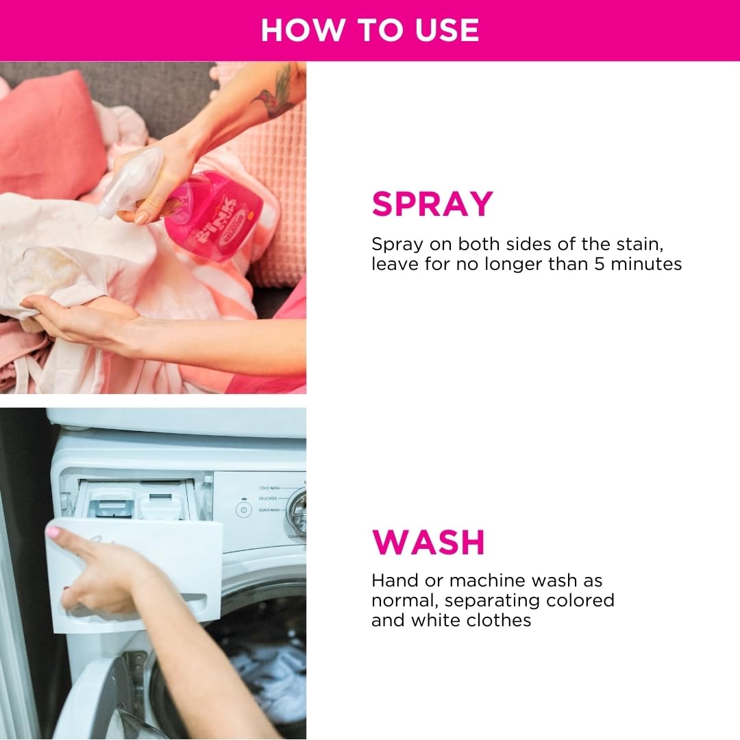 Stardrops Pink Stuff whites-and-colors usage, versatile stain removal for everyday wear.